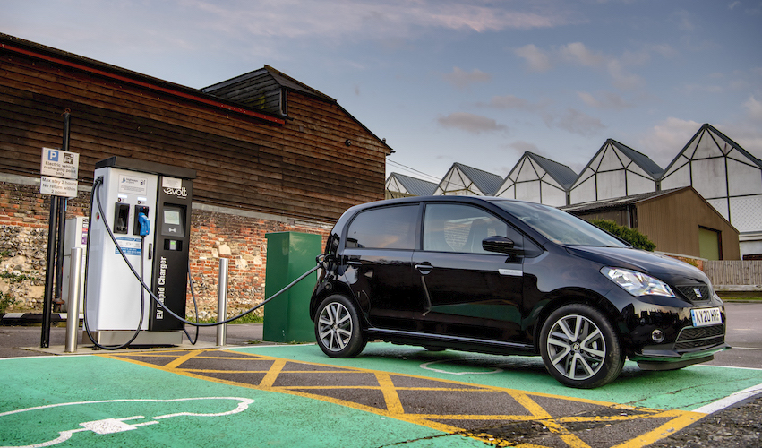 Sear Mii Electric charging at public charge point