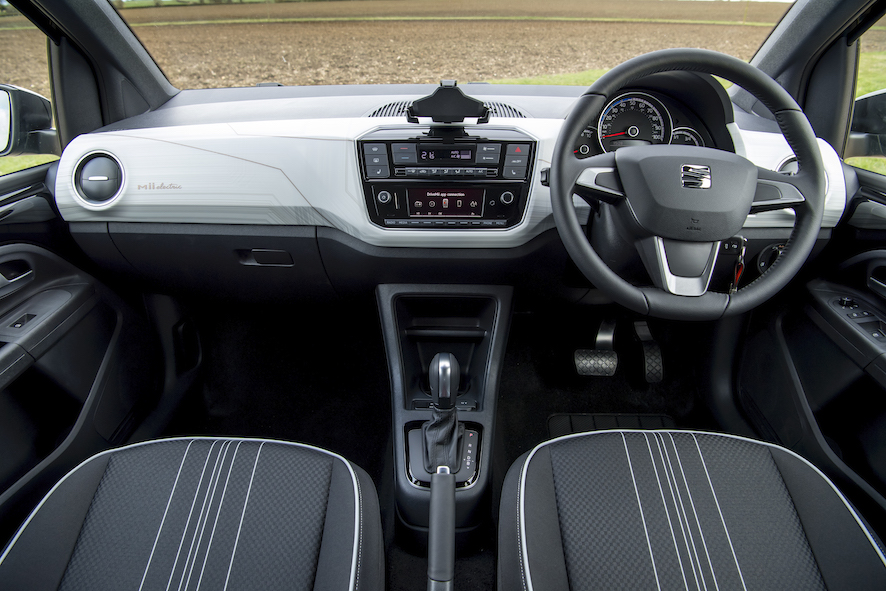 Sear Mii Electric interior dashboard