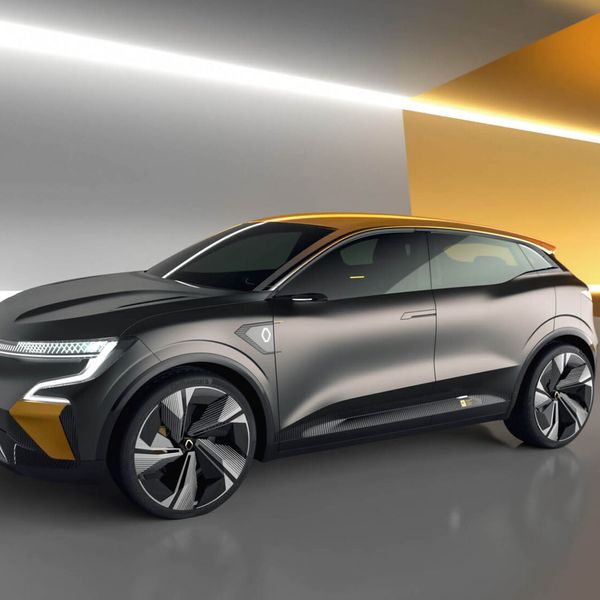 Renault Megane evision electric concept car