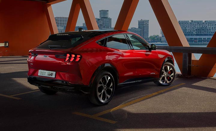 Ford Mustang mach e gt exterior rear