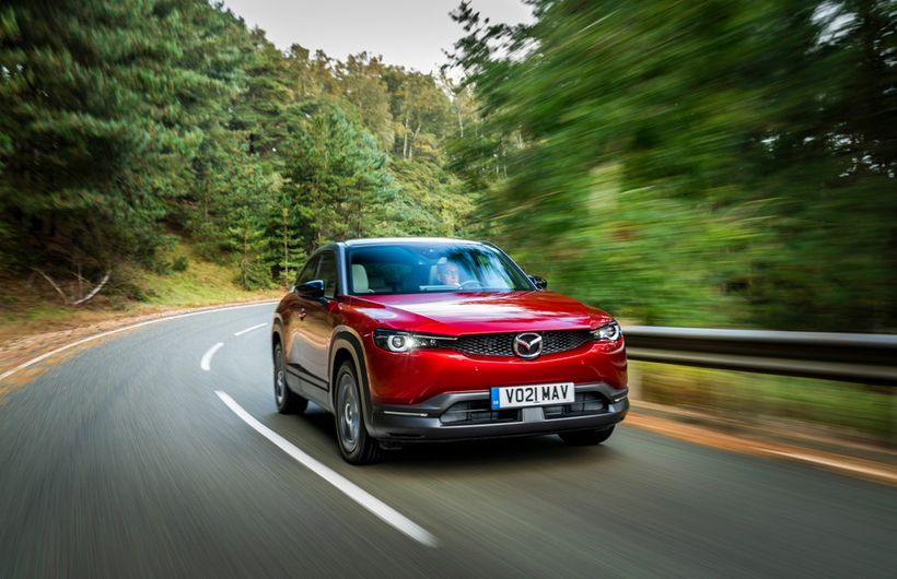 Mazda MX 30 sport tech electric car