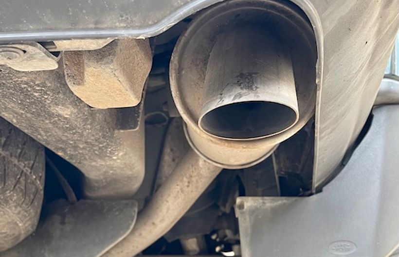 Land Rover Discovery 4 exhaust tailpipe