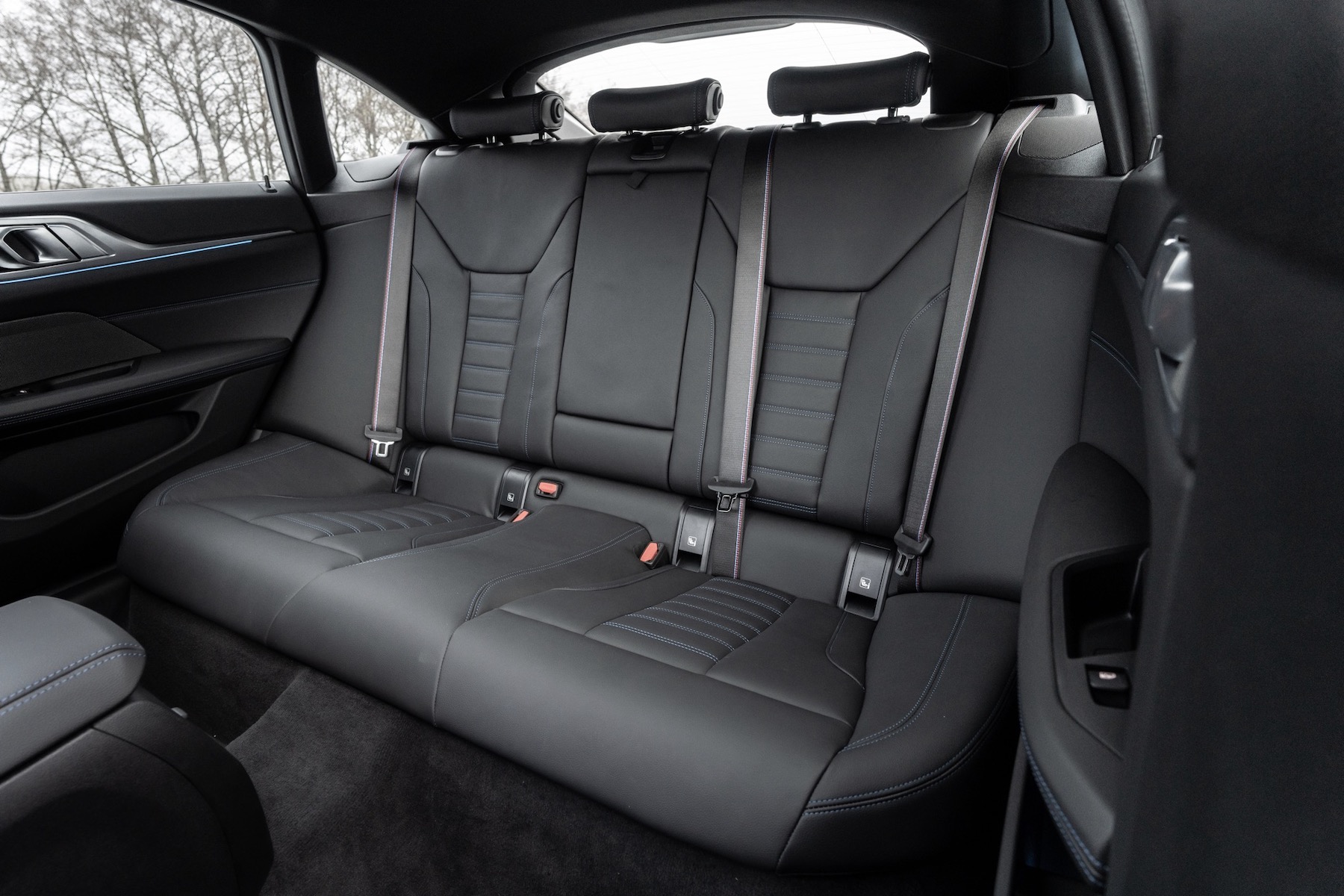 BMW i4 M50 rear seats