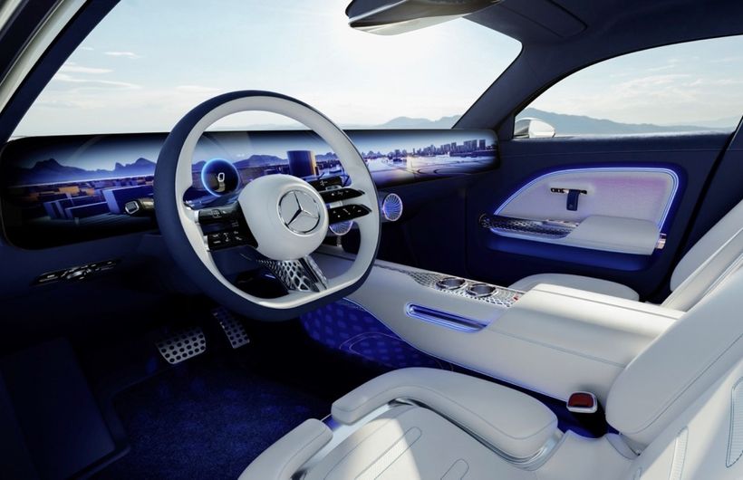 Mercedes VISION EQXX interior