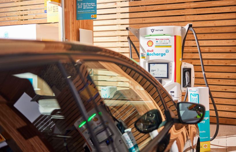 Shell, Shell Recharge, electric car charging, Fulham, 350kW