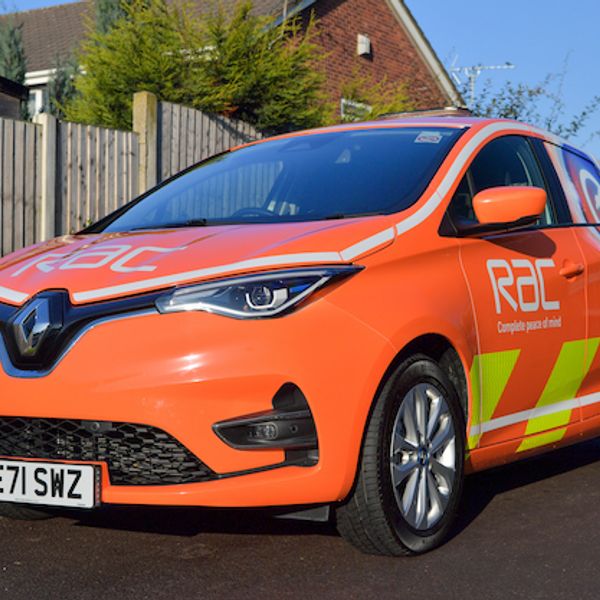RAC Renault Zoe van